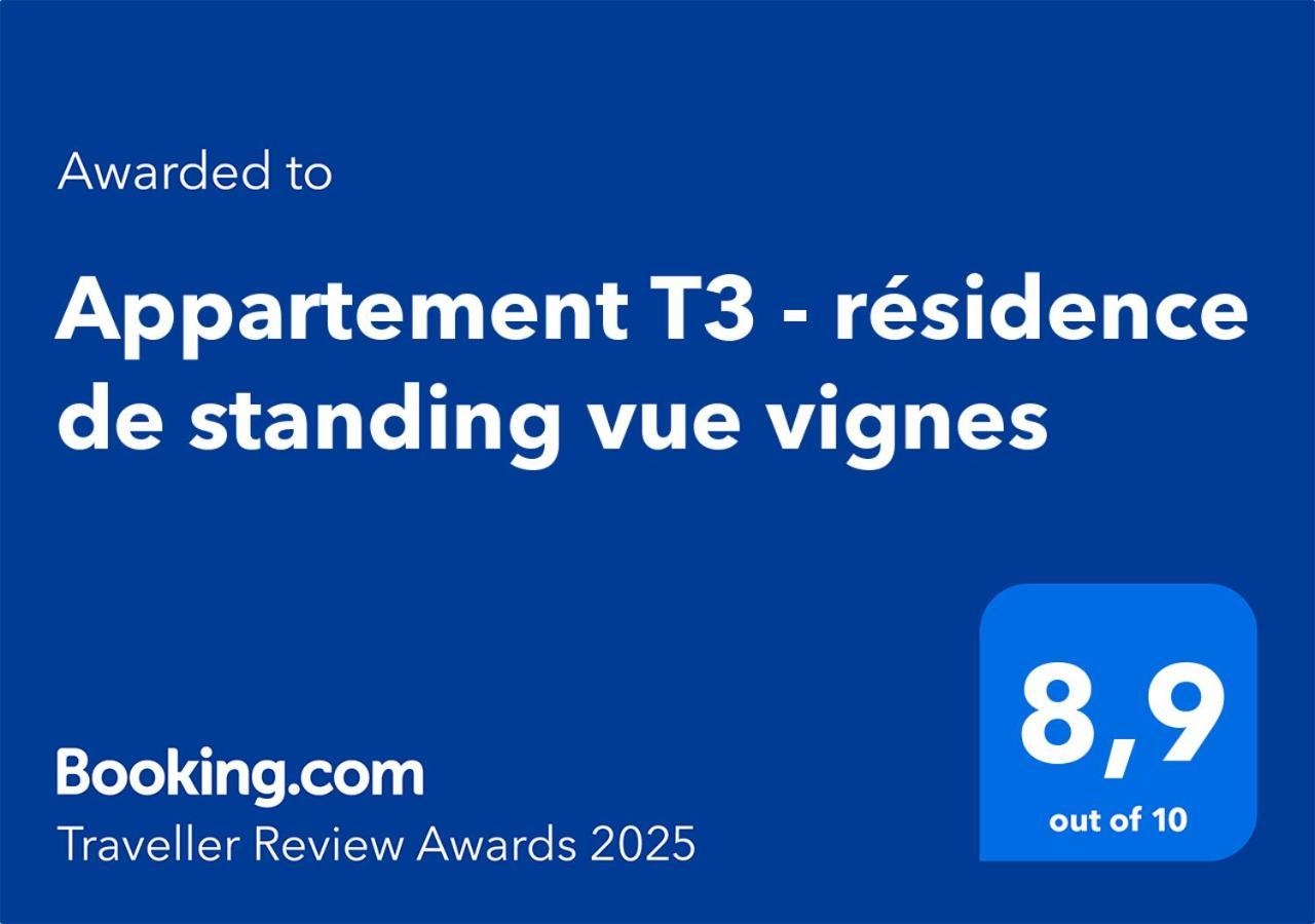 Appartement T3 - Residence De Standing Vue Vignes ラ・クロワ・ヴァルメ エクステリア 写真